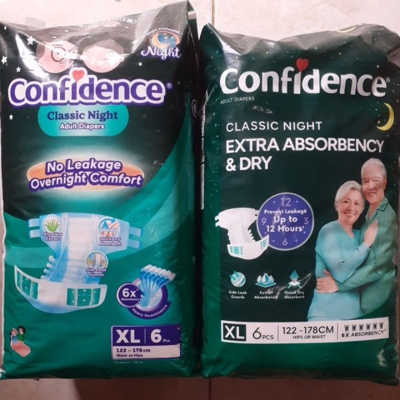 Confidence popok dewasa perekat