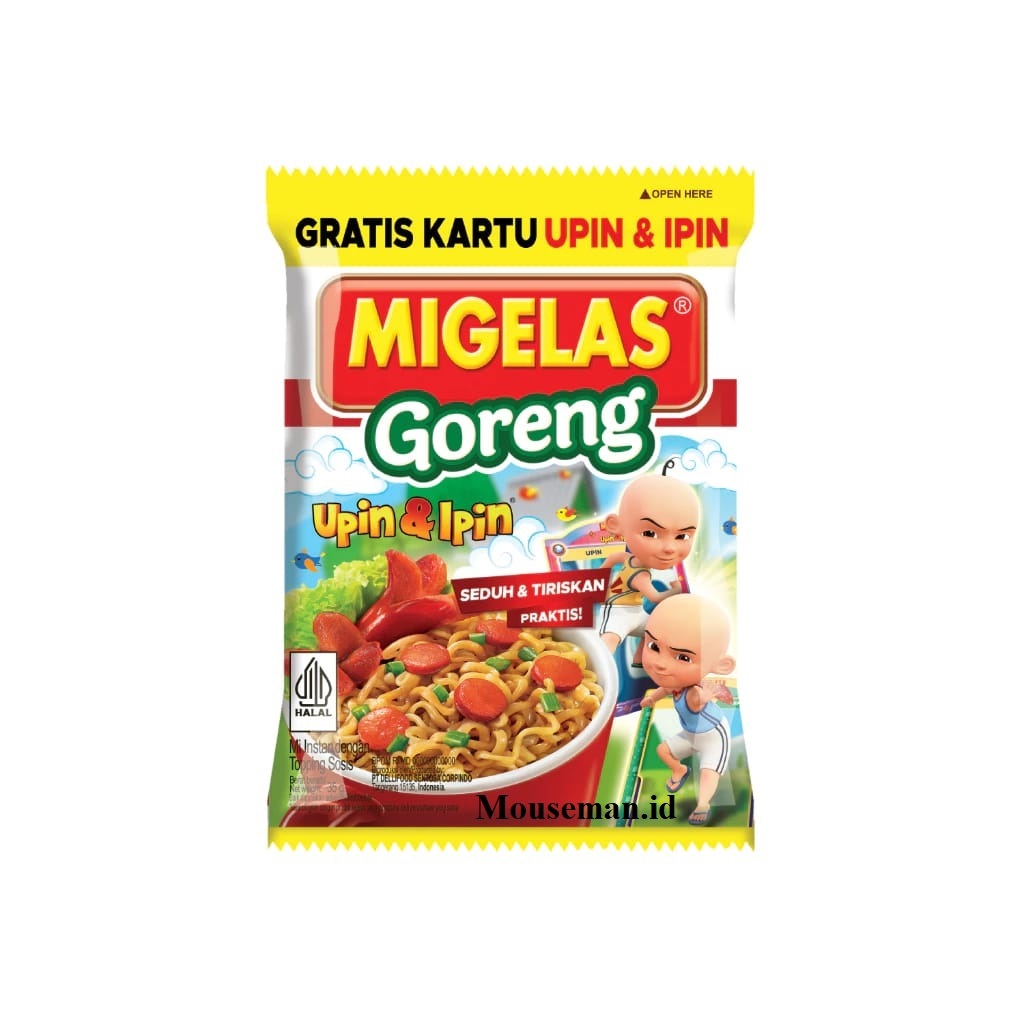 

MIGELAS Goreng Mi Instan dengan Topping Sosis Mie Gelas 35gr