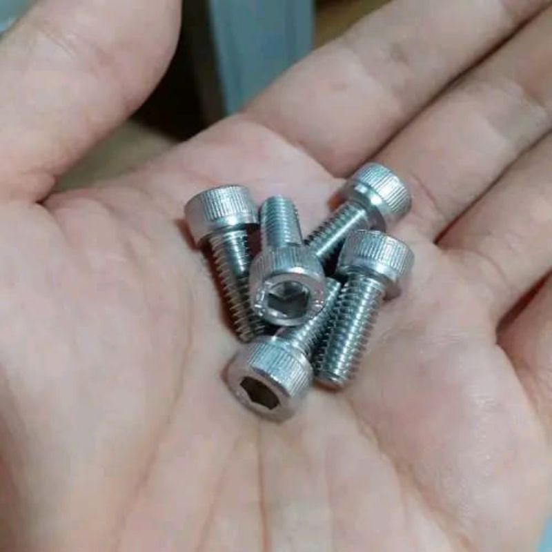 BAUT L M5x15 STAINLESS M5x15 sus 304 (5x1,5cm)