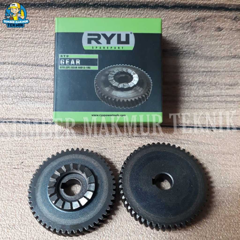 Gear Mesin Bor 13mm 13 mm Roda Gigi Nanas Gir RID13-1RE RID 13 - 1RE Ryu