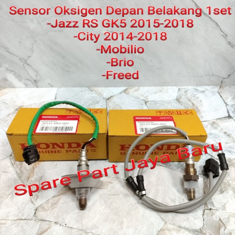 Sensor Oksigen O2 Oxygen Depan Belakang Freed Brio Mobilio 1set2pc Asli