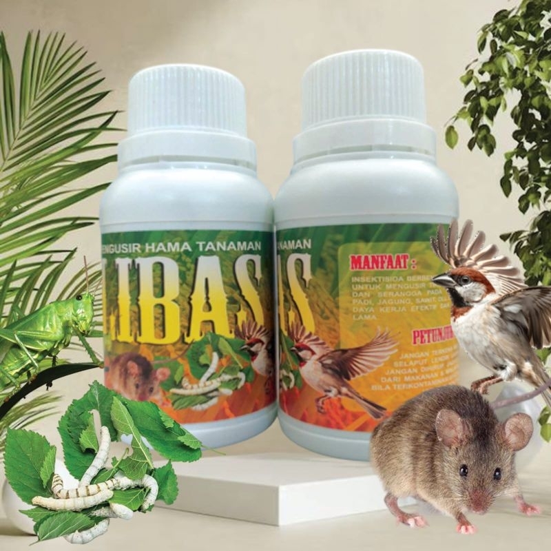 LIBAS 100 - Insektisida Pembunuh Hama Tanaman Pembasmi Tikus Belalang Burung Racun Serangga