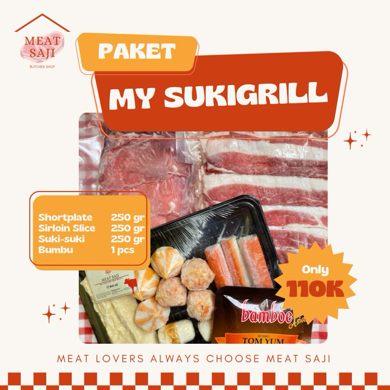 

Paket My Sukigrill by Meat Saji