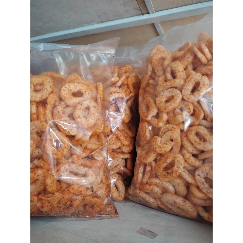 

Krupuk koin pedas Queen