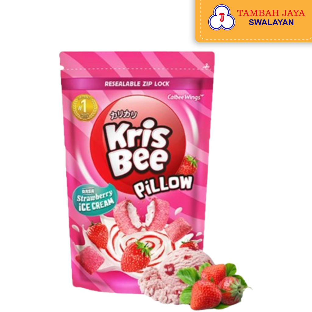 

Kris Bee Pillow Rasa Strawberry Ice Cream 100gr