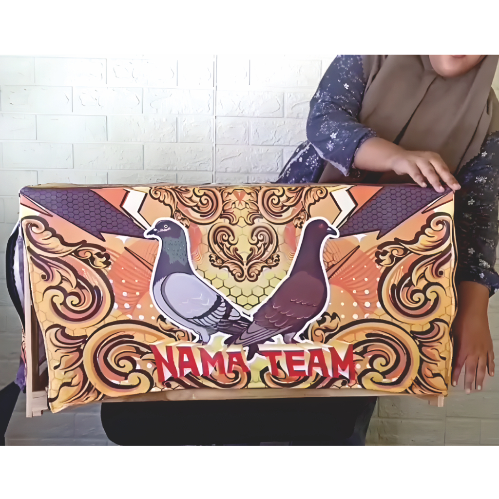 KERODONG DONGDANG SANGKRIP MERPATI KOLONG & BALAP DESAIN CUSTOM SABLON FULL PRINTING