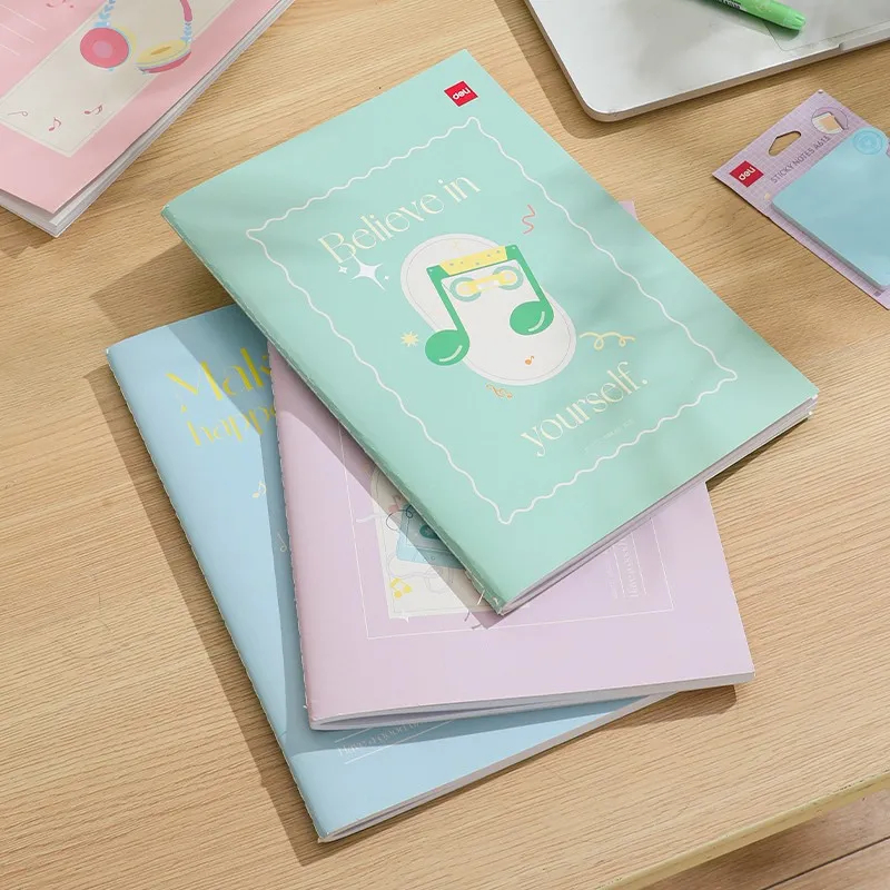 

[DELI X AGNES MO] NOTE BOOK DELI EN027 B5 250X179MM 60 SHT