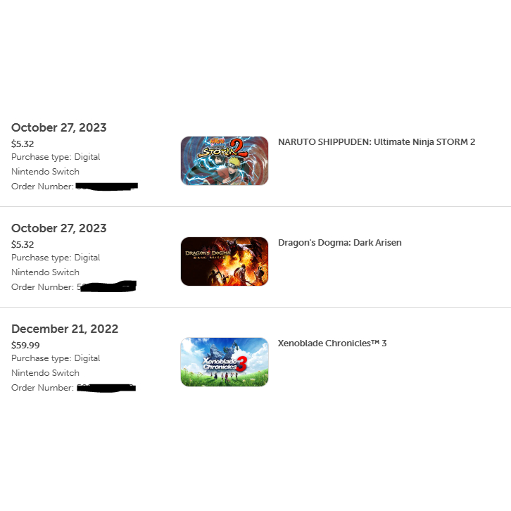 Pokemon Legends Arceus + Xenoblade Chronicles 3 + 7 Game Bonus ( Nintendo Secondary )| Steam, PS4, P