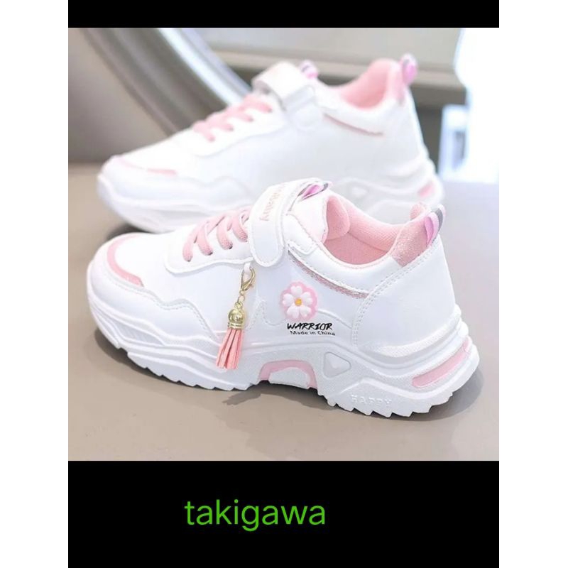 sepatu Sport anak, TK, SD, imitasi sneaker warior