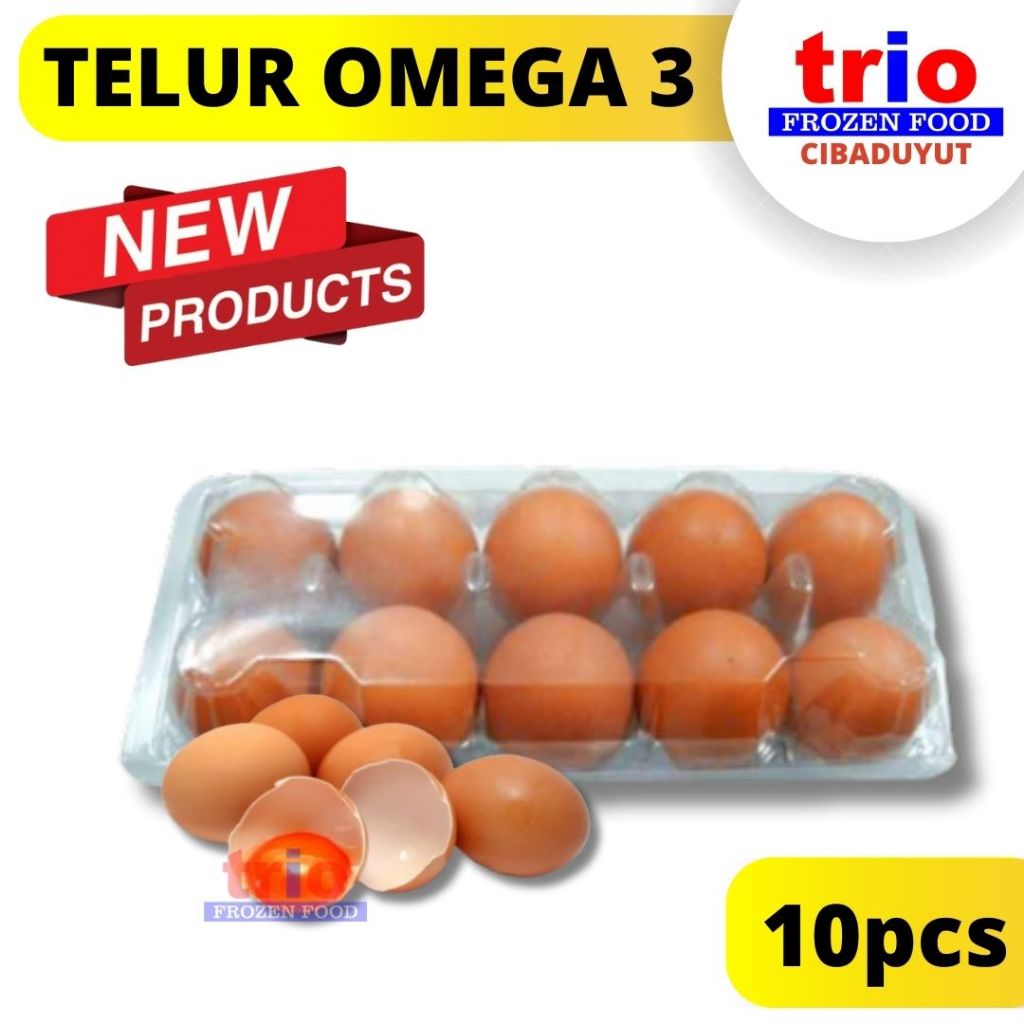 

TELUR AYAM OMEGA 3 ISI 10 PCS