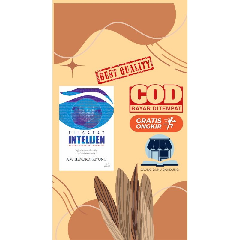buku filsafat Intelijen Negara Republik Indonesia A.M.Hendropriyono