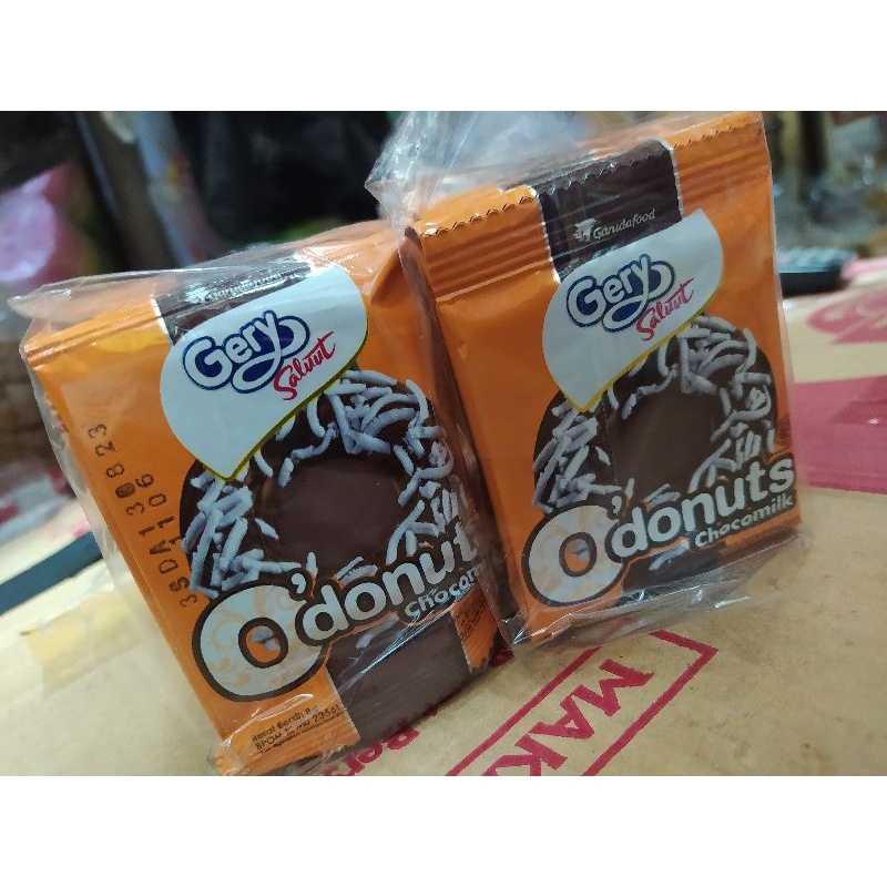 

Gery O Donuts Chocomilk 1 Box Isi 24 @8gr