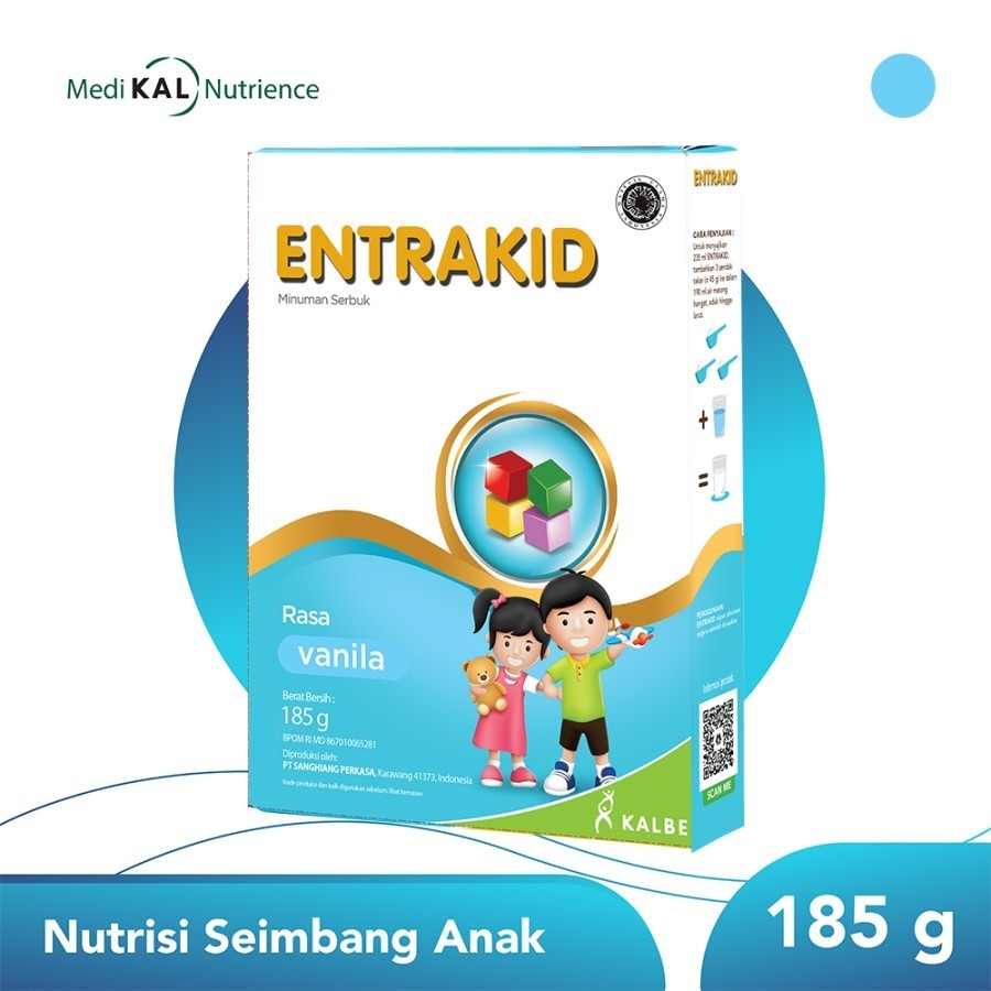 

Entrakid Rasa Vanila 185gr