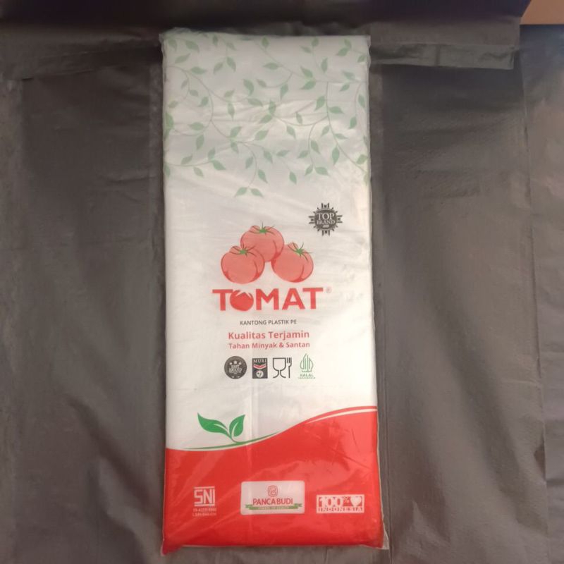 plastik PE Tomat 10x25 plastik es dan tahan panas