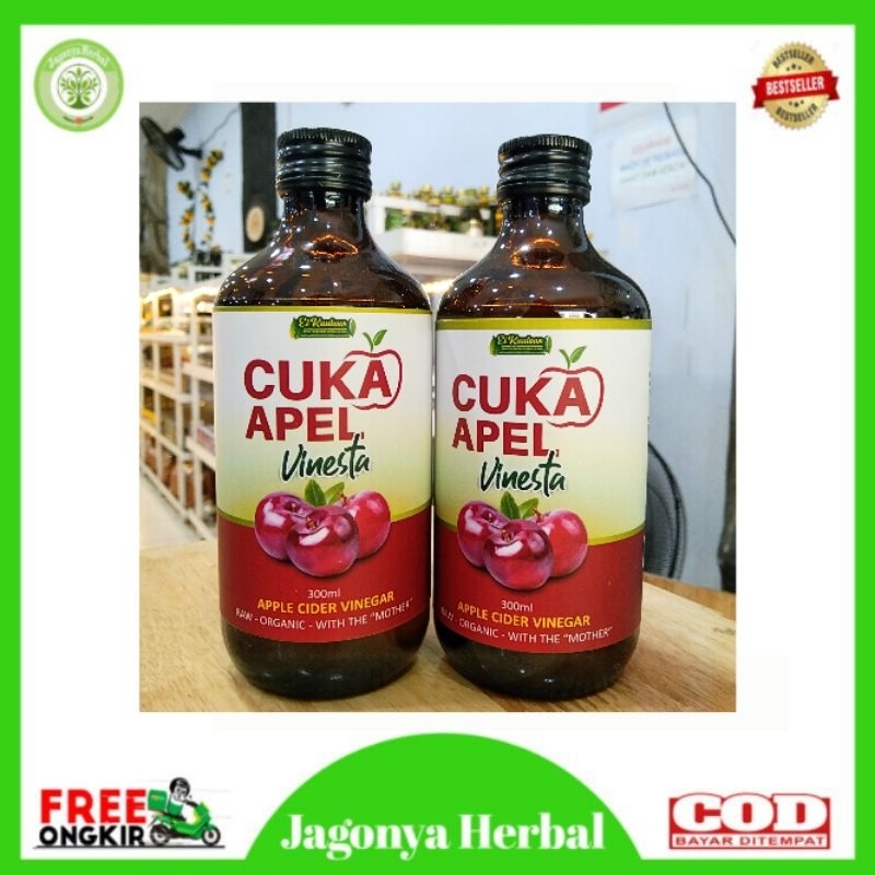 

CUKA APEL VINESTA ORIGINAL EL KAUTSAR 300 ML