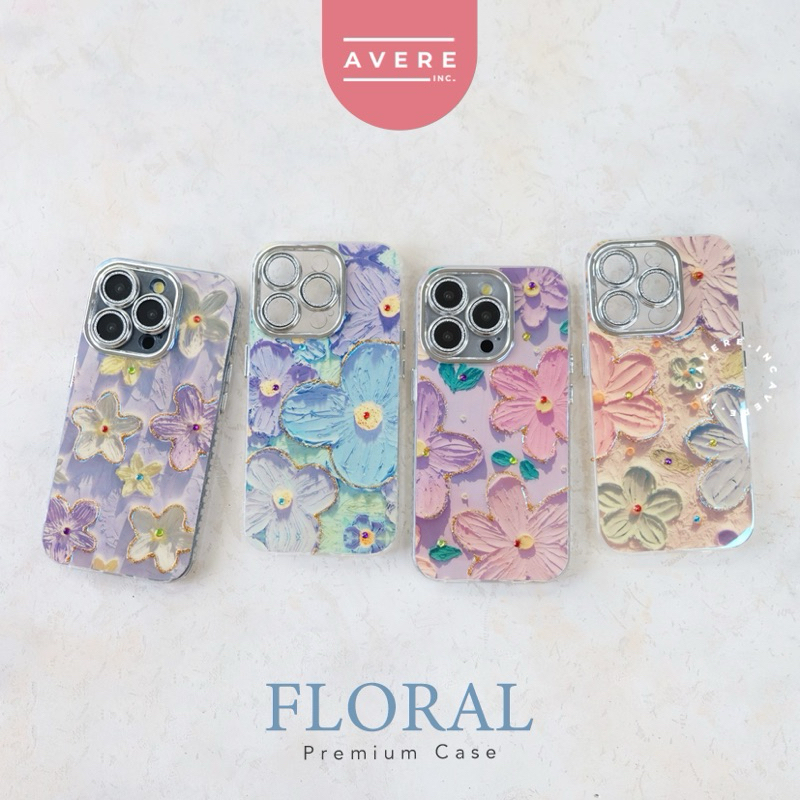 NEW PREMIUM FLORAL GLITTER PROTECT CAMERA CASE IPHONE 15 PROMAX 15 PRO 15 PLUS 15 14 PROMAX 14 PRO 1