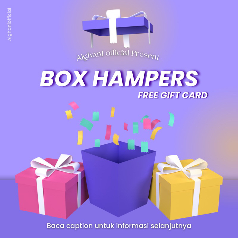 

box hampers free gift card