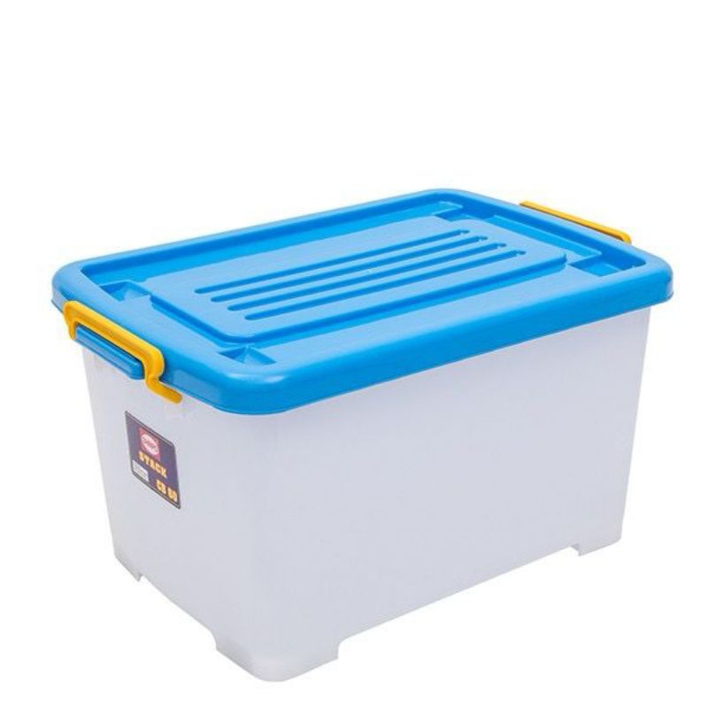 BOX KONTAINER / CONTAINER 130 LITER SERBAGUNA SHINPOADA RODA DI BAWAH