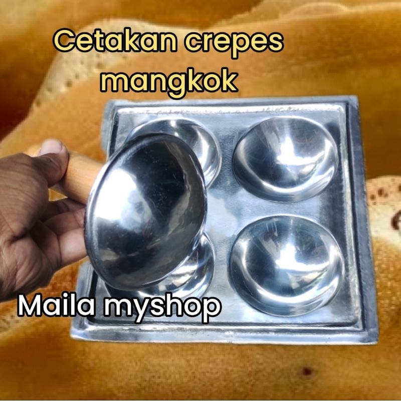 Cetakan crepes tekan mangkok dan penekan kue crispy isi leker serabi terang bulan peluang membuka us