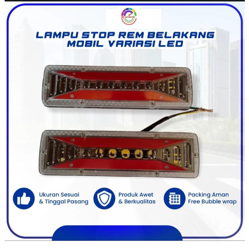 LAMPU STOPLAMP VARIASI PICK UP L300 CARRY FUTURA GRANDMAX KATANA KIJANG PANTHER HARTOP