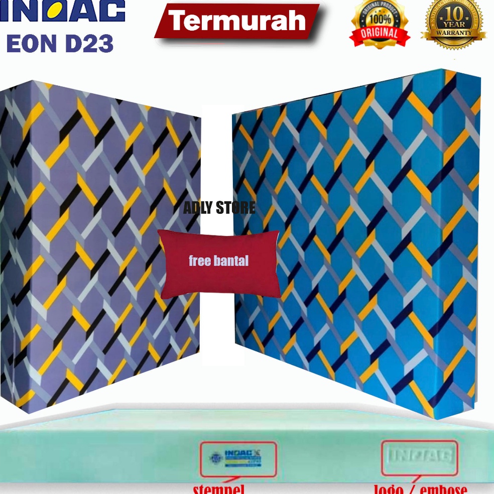 KASUR BUSA INOAC KETEBALAN 2 CM no1 no2 no3 no4 no5 dan ketebalan 15cm EON D23 Garansi 1 thn