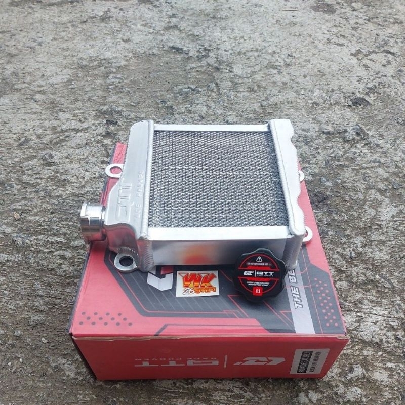RADIATOR QTT NMAX NEW AEROX NEW ALMU GAMBOT ORIGINAL QTT RACING