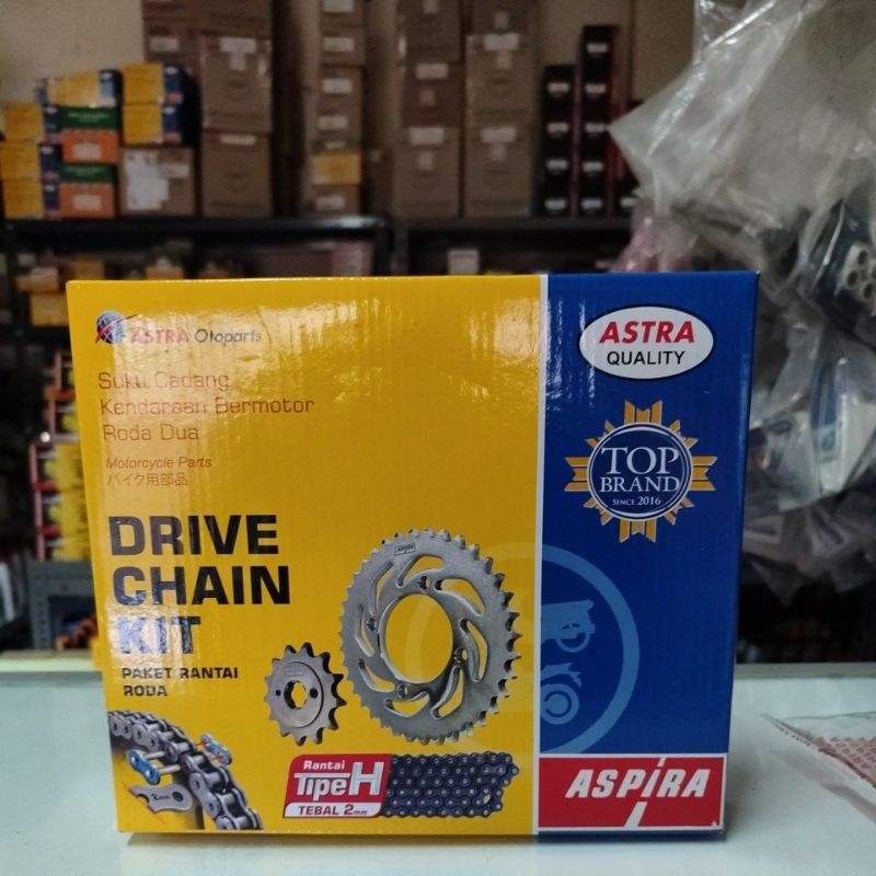 PAKET RANTAI GIR SET ASPIRA (JUP) MOTOR JUPITER Z LAMA