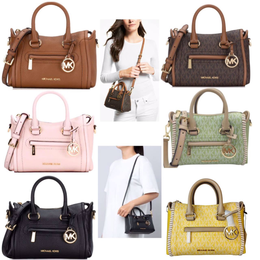 MICHAEL KORS CARINE SATCHEL CROSSBODY BAG XS ORIGINAL