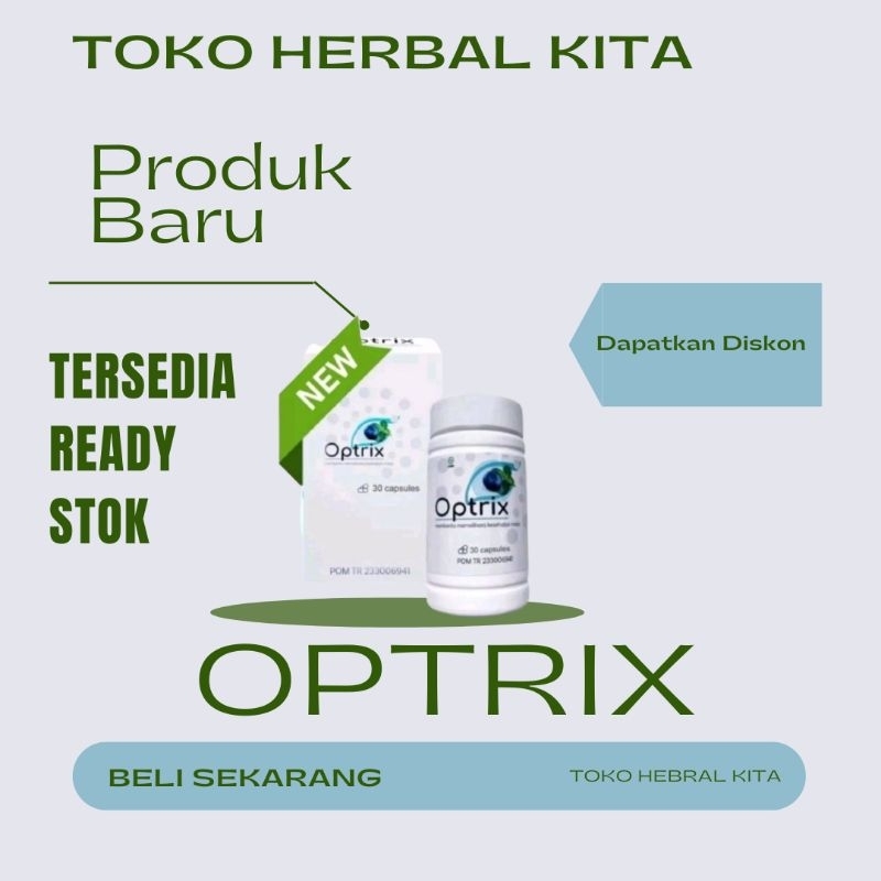 OPTRIX OBAT MATA RABUN, MATA MINUS, KATARAK ASLI BERKUALITAS