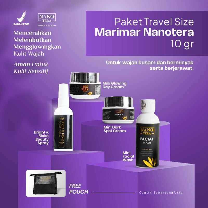 NANOTERA MINI PAKET LUMINOUS / NANOTERA MARIMAR / NANOTERA MEN / NANOTERA REMAJA