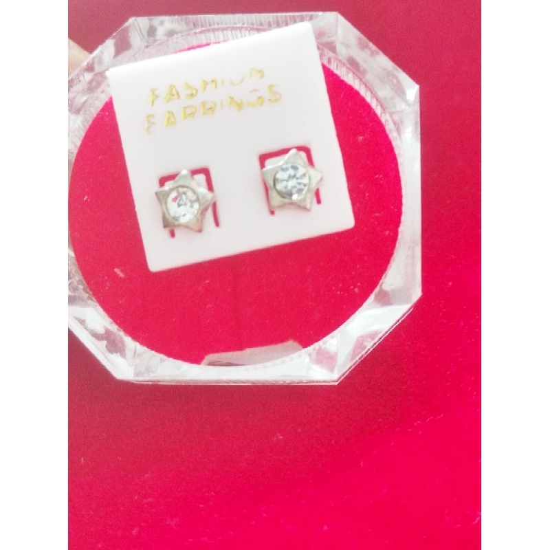 anting ceplik bintang tanggung, anting ceplik kecil, anting jurai, anting titanium, anting anak