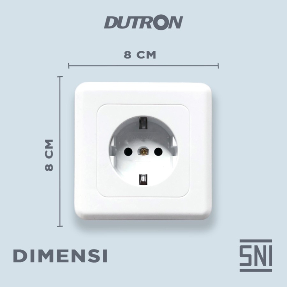 Stop Kontak Inbow Stop Kontak Tanam Dinding Dutron Stopkontak IB SNI Dutron