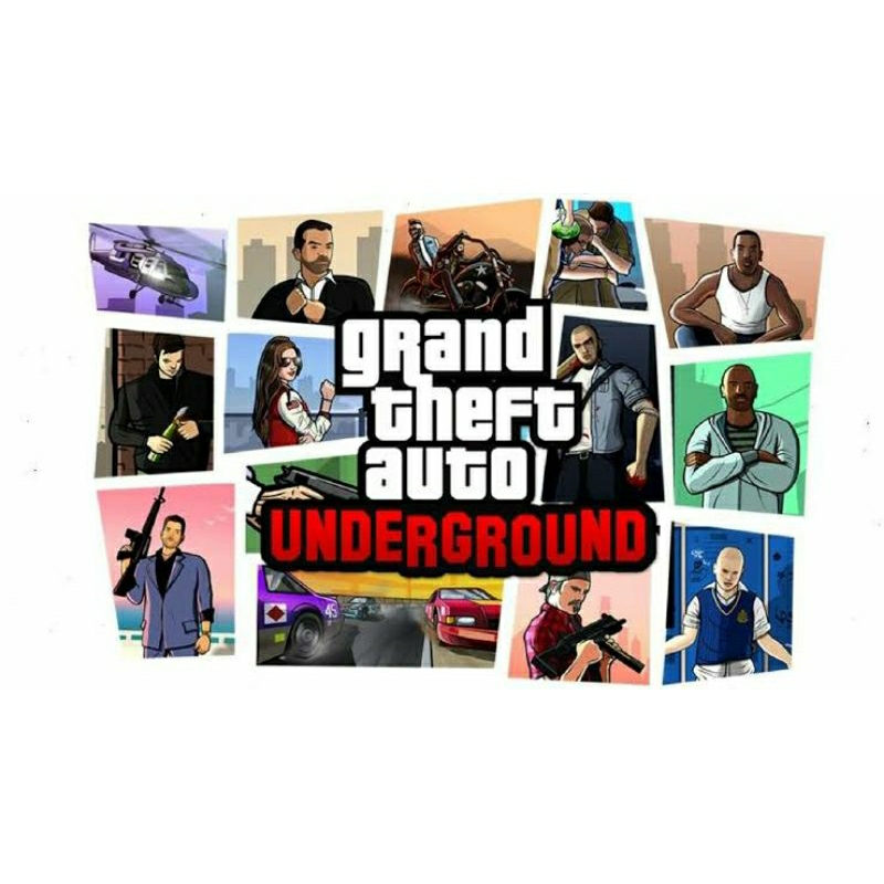 GTA Underground gabungan map GTA 3 - ViceCity - SA (PC ONLY)