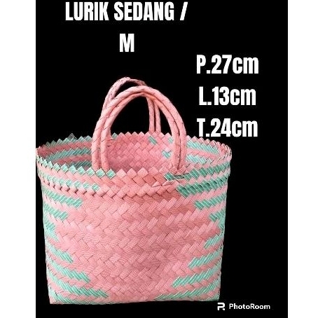 

READY STOK~Tas anyanam plastik LURIK SEDANG/TANGGUNG(M),tas pasar,tas hajatan,parcel lebaran,(BELI BANYAK AMBIL YANG PAKET HEMAT ADA DISKON)