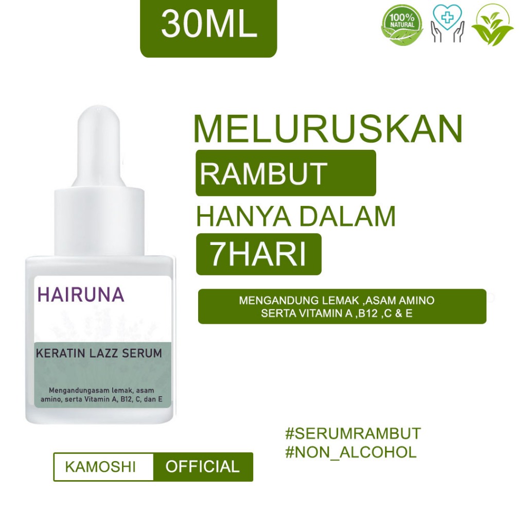 Keratin hair treatment obat keratin rambut permanen keratin hair serum keratin treatment Hairuna