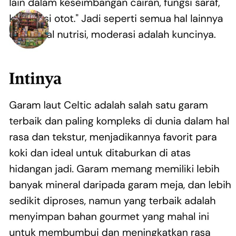 

celtic sea salt fine 200gram