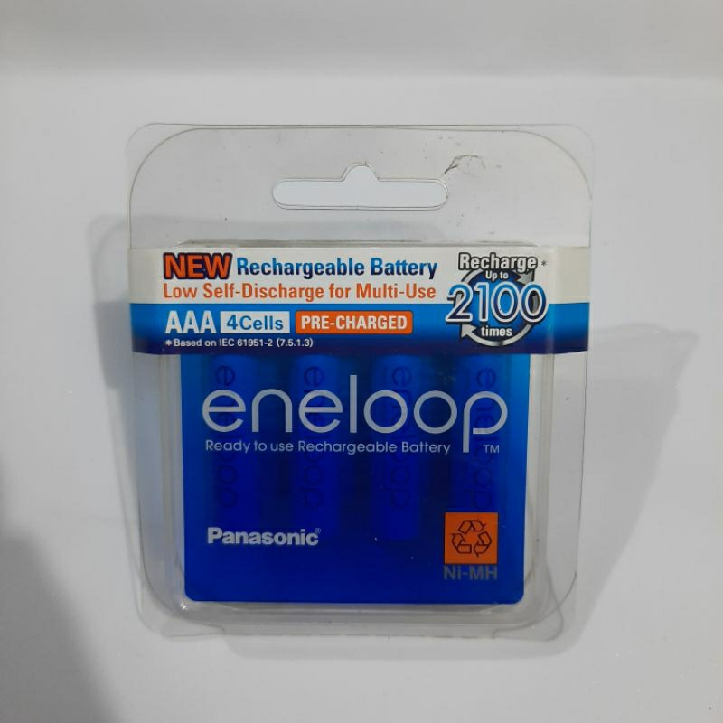BATRE BATERAI PANASONIK ENELOOP AAA A3 800MAH RECHARGEABLE ORIGINAL