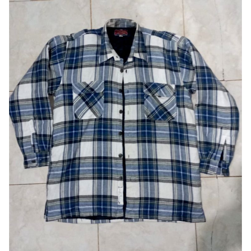 vintage flanel jacket jaket flanel vintage by RAZZY JEANS tahun 1990an