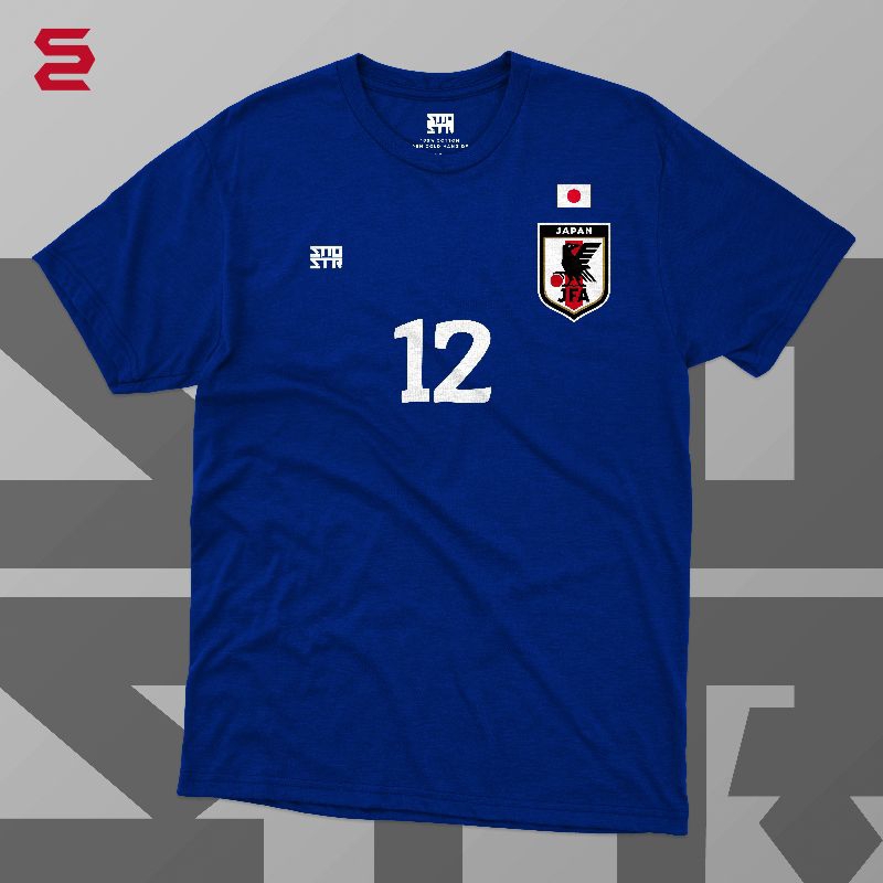 Kaos Suporter Sepakbola Timnas Jepang Dewasa Tshirt Supporter Jepang Dewasa