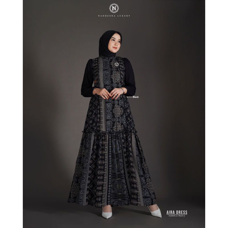 Gamis/Aira Dress Nadheera Luxury Gamis simple dan mewah