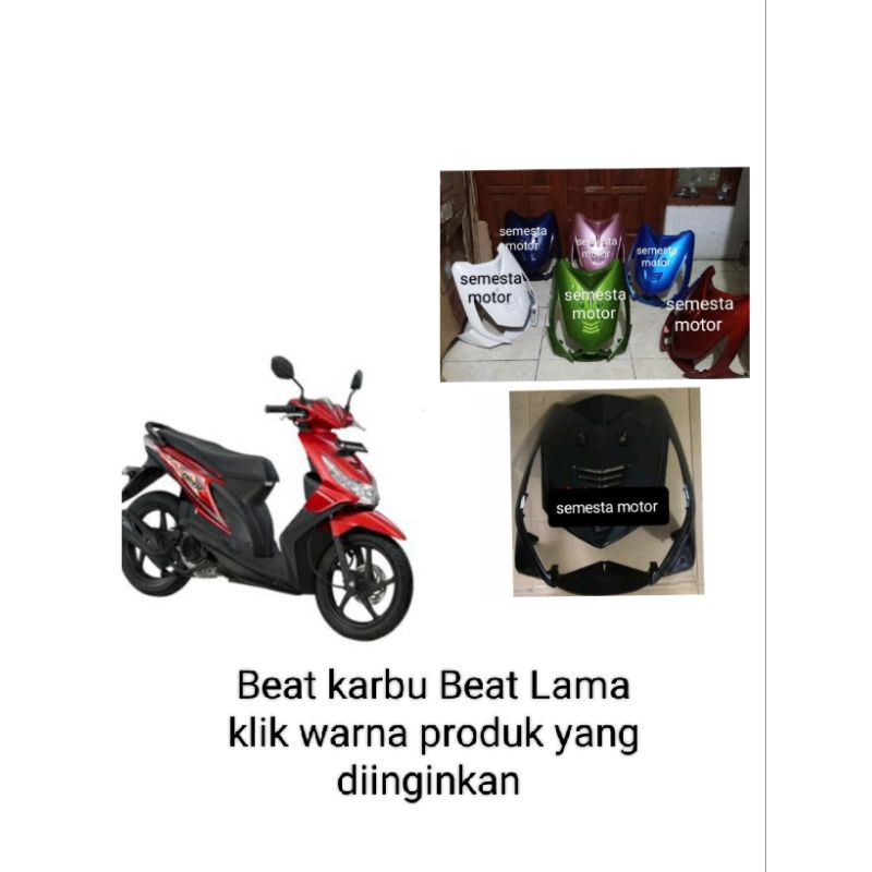 Tameng beat karbu beat lama Hitam Tameng beat karbu beat lama putih Tameng beat karbu beat lama biru