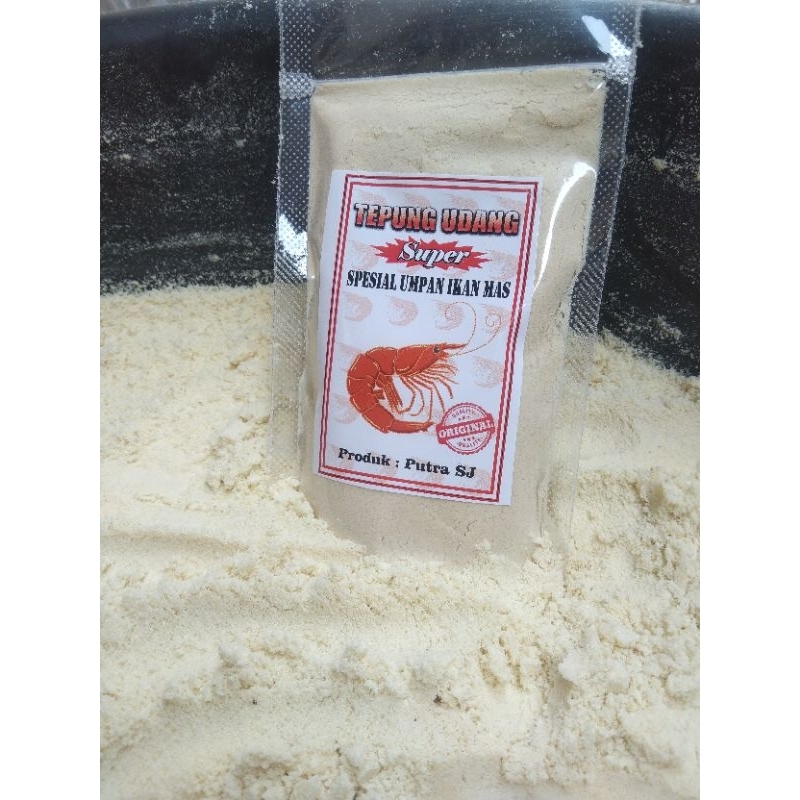 tepung udang super umpan ikan mas