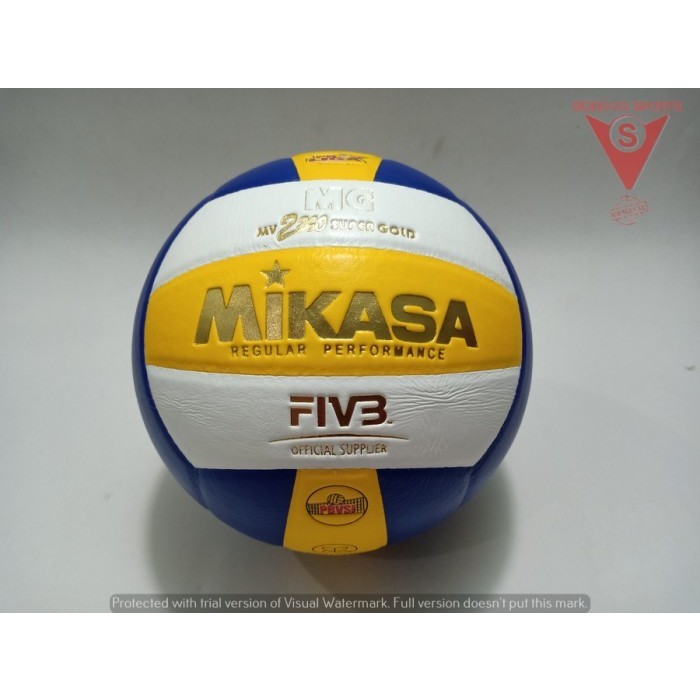 BOLA VOLLY - MIKASA MG MV2200 SUPER GOLD ORIGINAL MV2200SG