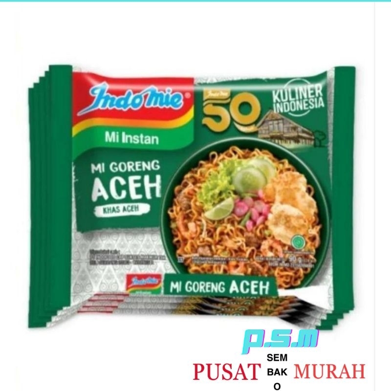 

mie instan Indomie goreng Aceh /5pcs