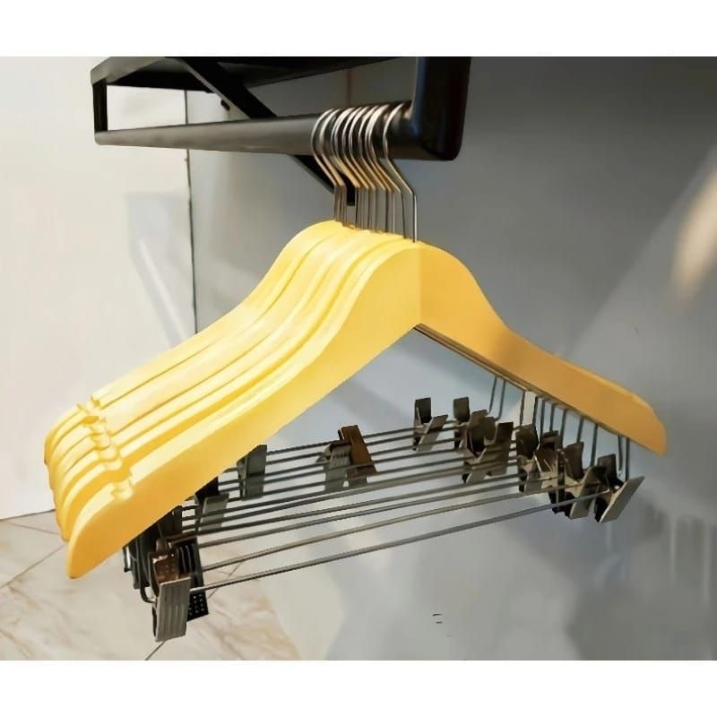 Hanger kayu palang jepit / Hanger kayu / gantungan kayu / hanger kayu jepit / gantungan kayu jepit /