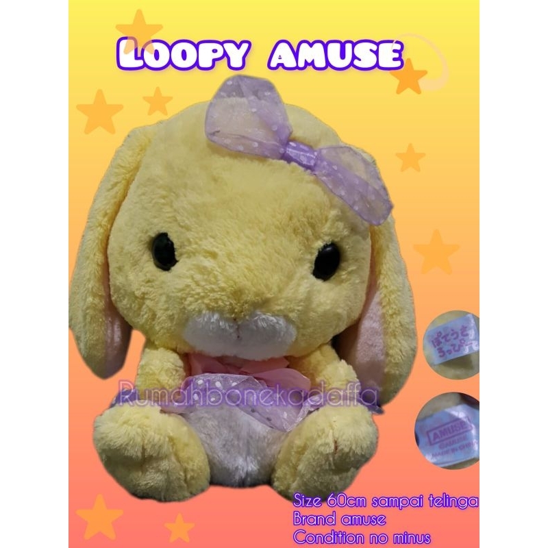 BONEKA LOOPY AMUSE || BONEKA KELINCI LOOPY AMUSE