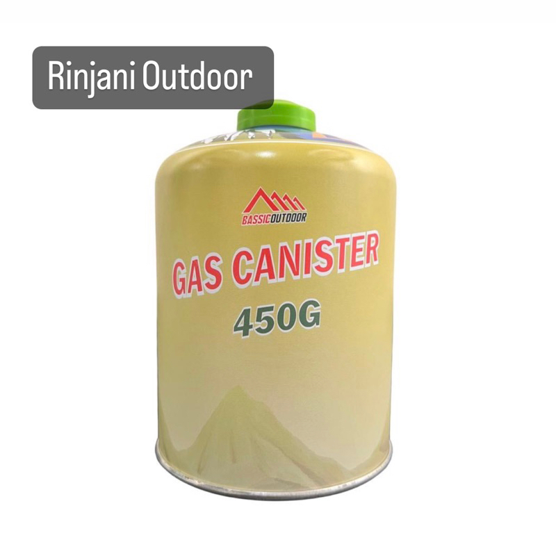 Tabung Gas Canister Bassic Tabung Kosongan Isi 230 gram 450 gram