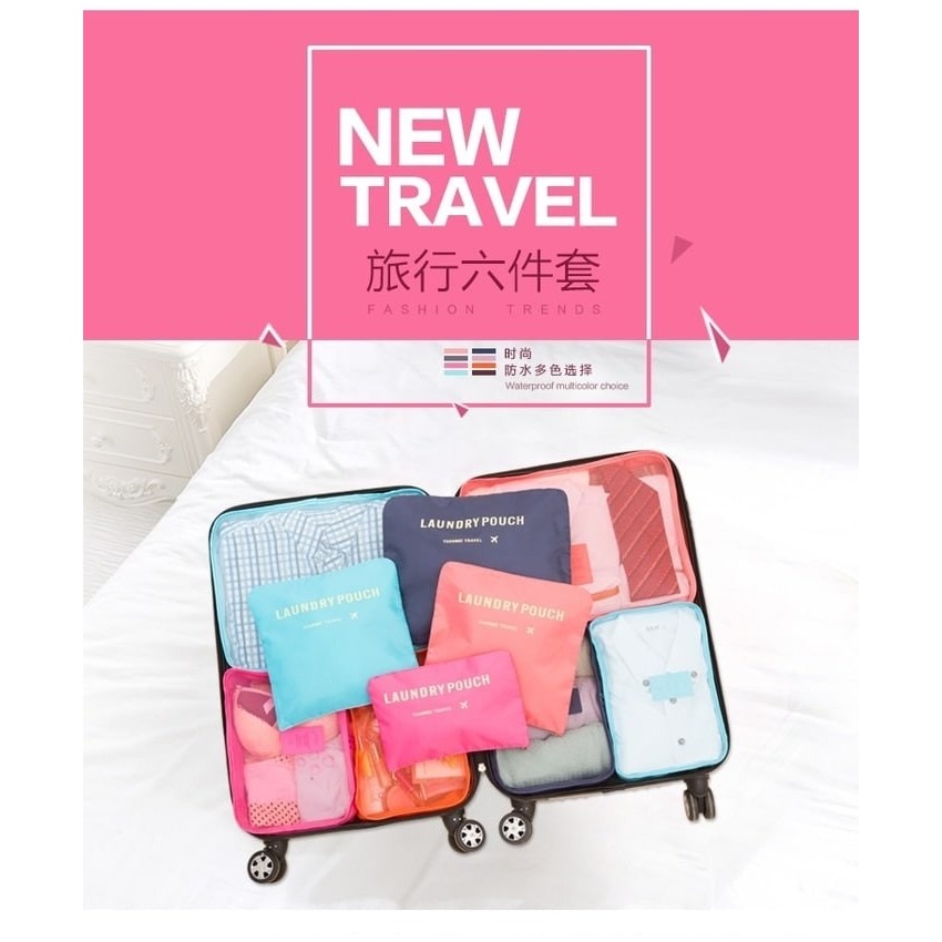 Organizer Travel Pouch Laundry