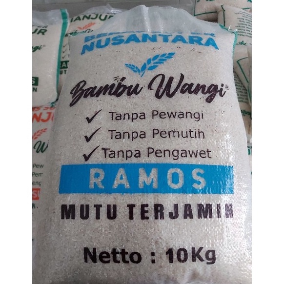 

FREE ONGKIR Beras Ramos Merk Bambu Wangi 1 Kg