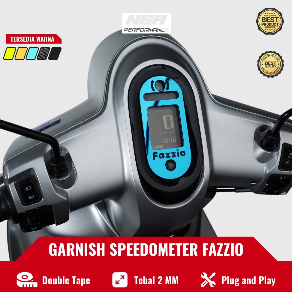 FJQ GARNISH SPEEDOMETER FAZZIO 125 METER GARNISH FAZZIO GARNISH SPEEDOMETER FAZZIO AKSESORIS FAZZIO 